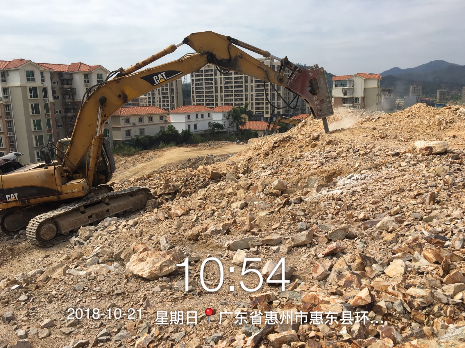 惠州市吉隆富康雅苑基础静爆工程